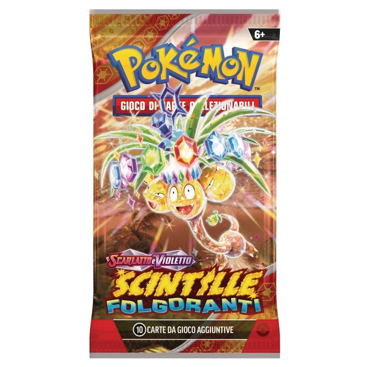 Pokémon Scintille Folgoranti (Blister 3 Buste + 1 Card) Espansione Gcc Carte Ita