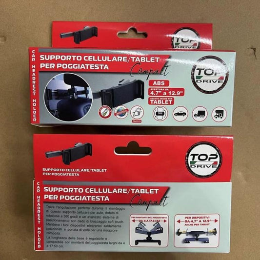 Supporto Tablet/Telefono Cellulare Smartphone Da 4.7 A 12.9 Per Auto Poggiatesta
