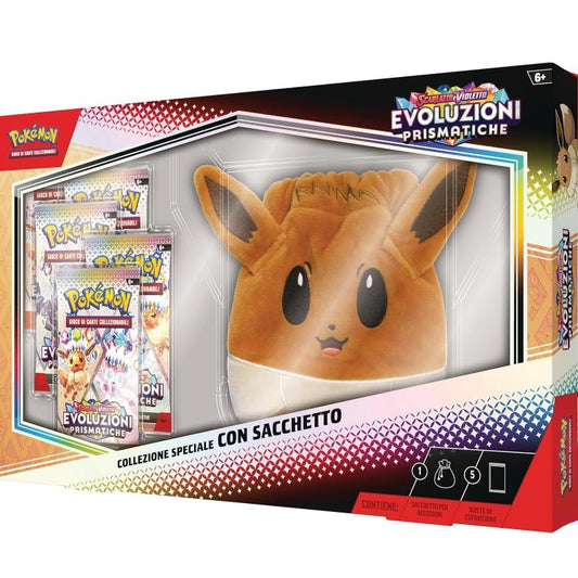 Pokémon - Evoluzioni Prismatiche: Collezione Speciale 5 Buste Con Sacchetto Ita