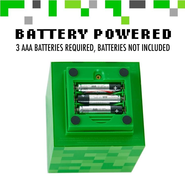 Paladone Minecraft (Creeper Light) Lampada Led Da Tavolo Luce Notturna Con Suono