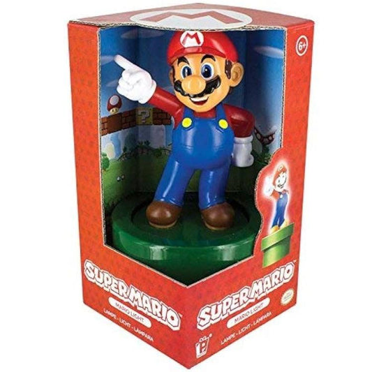Paladone Lampada Tavolo Super Mario Light Figure Statuetta Luce Notturna Usb Aaa
