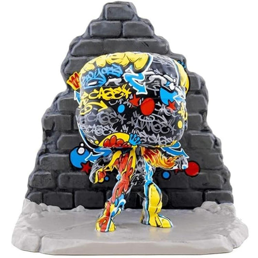 Funko Pop Marvel: Street Art Luke Cage (721) Figure 15Cm Deluxe Special Edition