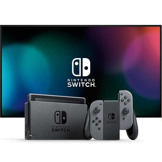 Nintendo Switch Console Portatile E Da Tv 1.1 Total Black Grey (Garanzia Italia)