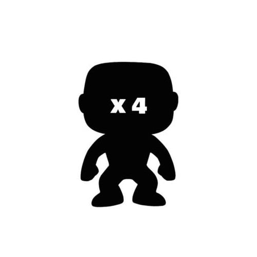 Mystery Box 4Pz Funko Pop! (Genere: Serie Tv / Film) Prodotti Nuovi A Sorpresa