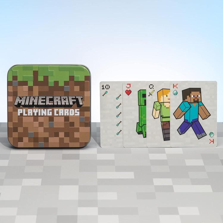 Paladone Carte Da Gioco Minecraft Playing Cards Game 1 Mazzo Tipo Carte Francesi