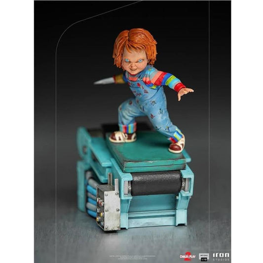 Iron Studios - Child'S Play 2 (Chucky) Art 1/10 Statua 15Cm La Bambola Assassina