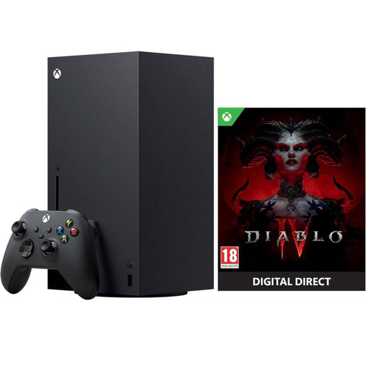 Microsoft Xbox Serie X (Bundle) Console 1Tb + Diablo Iv "Edizione Limitata"