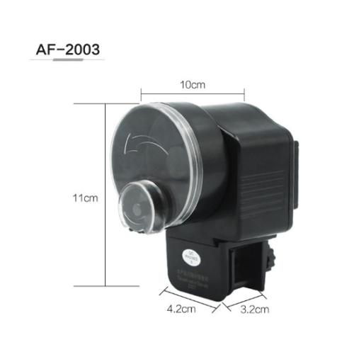 Mangiatoia Cibo Pesci Acquario Dispenser Timer Automatico Distributore Mangime