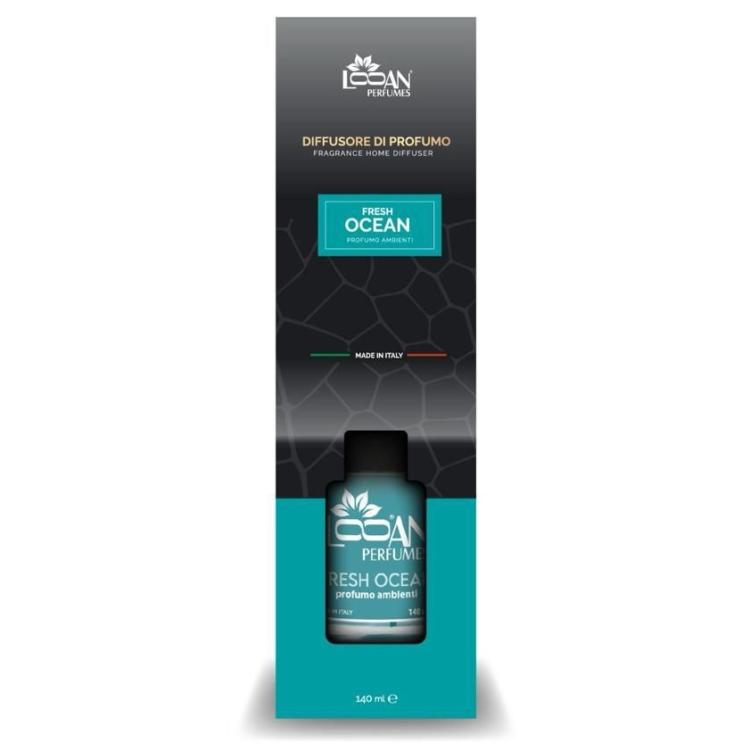 Looan Profumatore Ambiente Bastoncini 140Ml Diffusore Profumo Casa Fresh Ocean