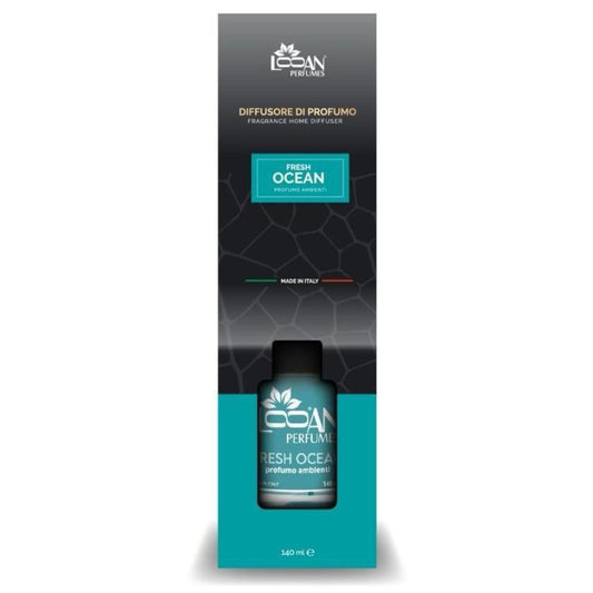 Looan Profumatore Ambiente Bastoncini 140Ml Diffusore Profumo Casa Fresh Ocean