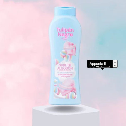 Tulipan Negro Shower Gel Bagno Doccia (Nuvola Di Cotone) Bagnoschiuma 650Ml