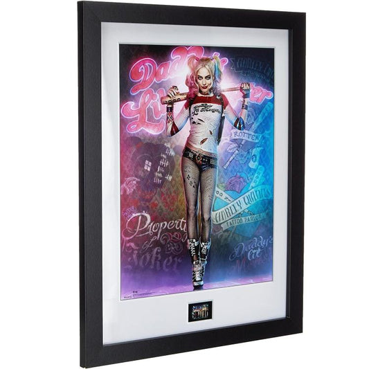 ABYSTYLE - DC SUICIDE (HARLEY QUINN) POSTER INCORNICIATO STAMPA CORNICE GB Eye
