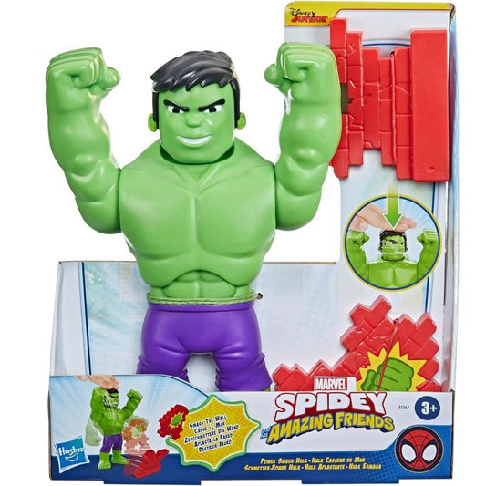 Hasbro Marvel Power Smash Hulk Spidey Amici Giocattolo Action Figure 25Cm F5067