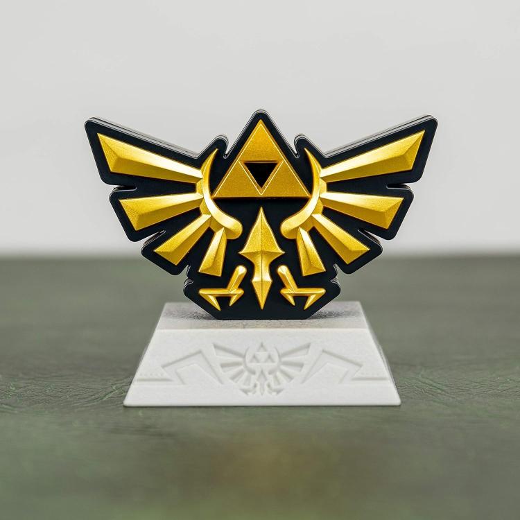 Paladone Lampada Da Tavolo 3D Zelda 007 Hyrule Crest Light Luce Notturna Studio