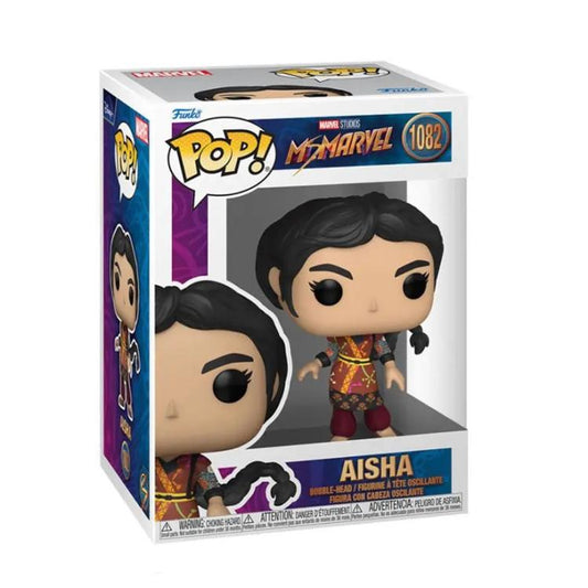 Funko Pop ! Ms Marvel Studios - Aisha (1082) Girl Vinyl Figure Disney Plus Film