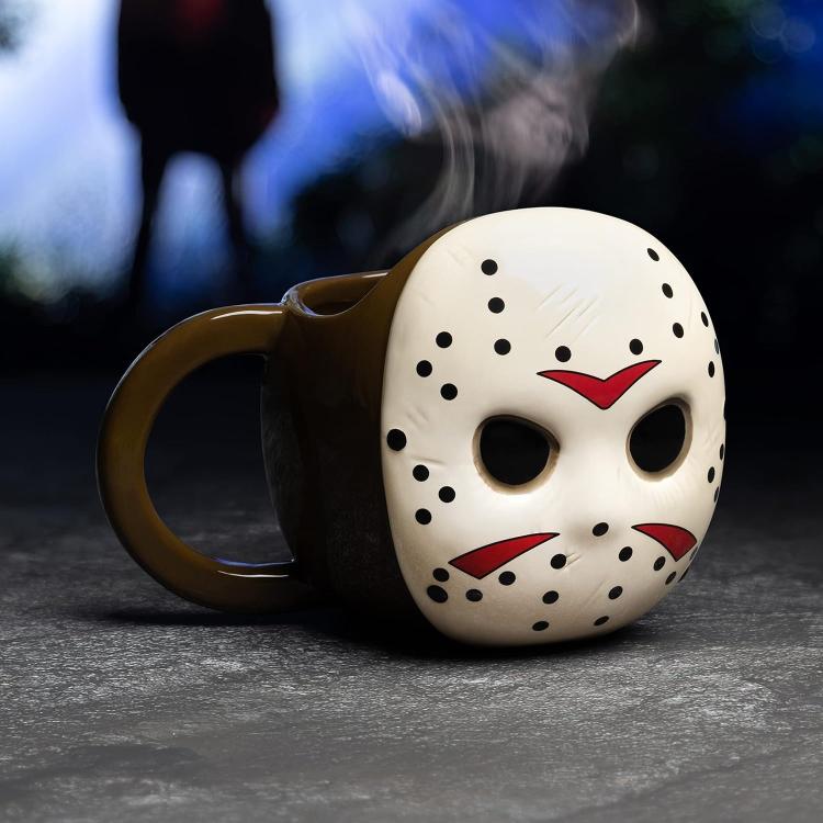 Paladone Friday The 13Th "Jason Voorhees" Shaped Mug Tazza Caffè Ceramica 500Ml