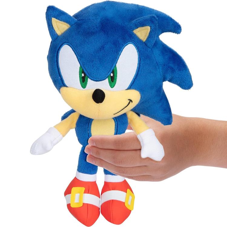 Jakks Pacific Sonic The Hedgehog Movie Peluche Display (8 Personaggi Misti) 23Cm