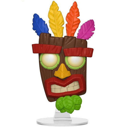 Funko Pop Games Crash Bandicoot 420 Aku Aku Vinyl Figure Play Station Sony Ps4