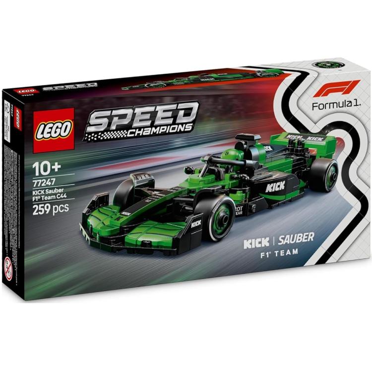 Lego Speed Champions Kick Sauber F1 77247 Modellino Auto Formula 1 Costruzioni
