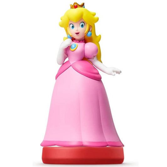 AMIIBO NINTENDO SUPER MARIO PEACH STATUA DA COLLEZIONE SMASH BROS ACTION FIGURE