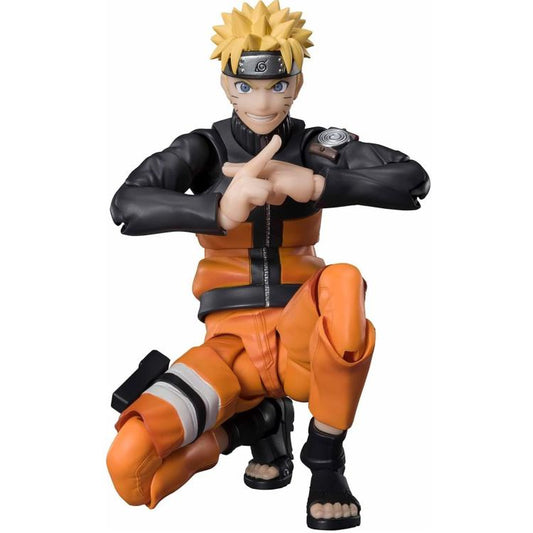 BANDAI SH FIGUARTS : NARUTO SHIPPUDEN (NARUTO UZUMAKI) JINCHUURIKI FIGURE 15CM
