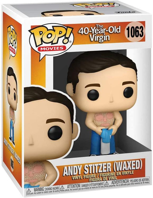 Funko Pop Movies The 40 Year Old Virgin - Andy Stitzer (Waxed) 1063 Vinyl Figure