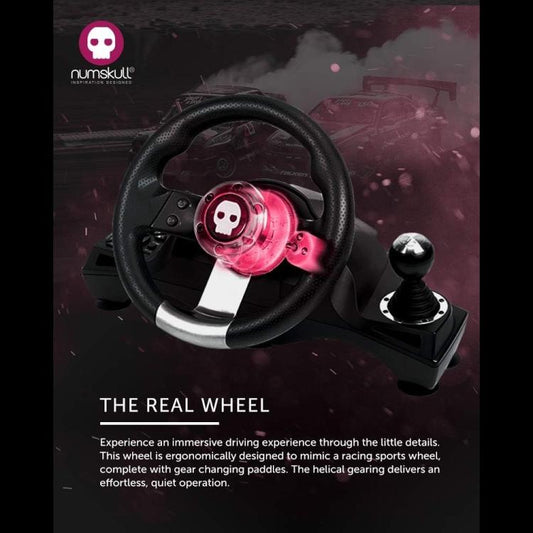 Numskull Volante E Pedaliera Pro Racing 1 Ps4 Xbox Series X/S Pc Nintendo Switch