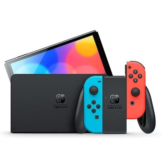 Nintendo Switch Oled Neon Console Red/Blue Edition Nuova Ita 2 Anni Di Garanzia