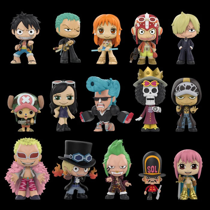 Funko Pop Mystery Minis: One Piece Anime Luffy Vinyl Mini Action Figure (Random)