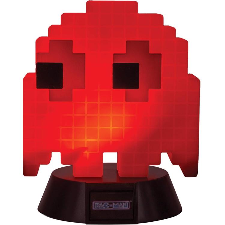 Paladone Lampada Da Tavolo 3D Pac-Man 02 Blinky Light Luce Notturna Gadget Game