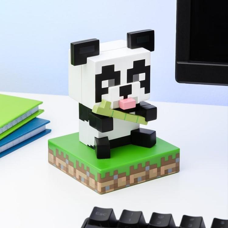 Paladone Lampada Led Da Tavolo 3D Minecraft 009 Panda Light Luce Notturna Gadget