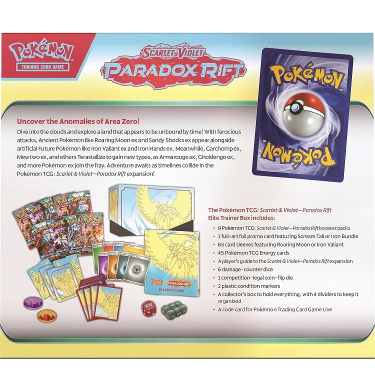 Pokemon Set Allenatore Fuoriclasse Paradosso Temporale (Eroeferreo) Carte - Eng