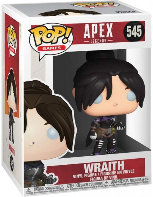 Funko Pop ! Games Apex Legends - Wraith (545) Vinyl Action Figure Da Collezione