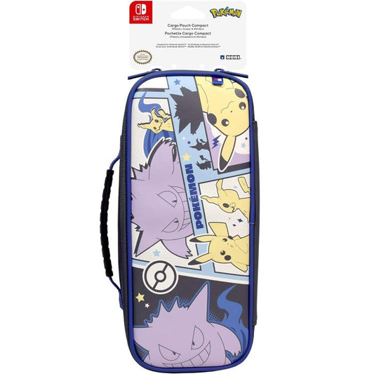 Hori Cargo Pouch Compact Custodia Nintendo Switch/Oled (Pikachu-Gengar-Mimikyu)