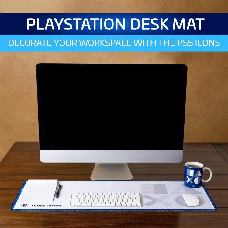 Paladone Desk Mat (Playstation 5) Ps5 Tappetino Xxl Mouse Pad Pc Da Scrivania