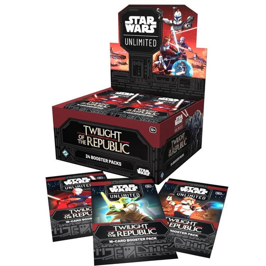 Star Wars Unlimited (Crepuscolo Della Repubblica) Display 24 Booster Packs - Eng