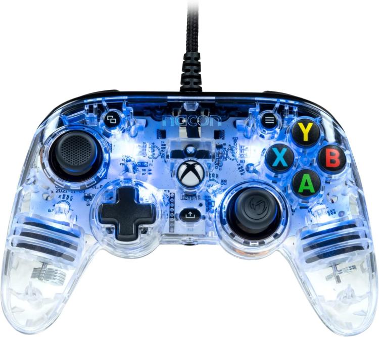 Nacon Pro Compact Controller Xbox Serie X|S One Pc 3D Colorlight Led Illuminato