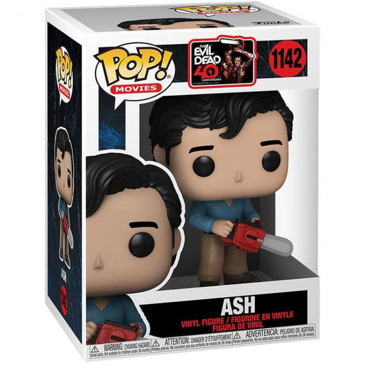 Funko Pop ! Movies The Evil Dead 40Th - (1142) Ash Vinyl Figure Horror 9Cm
