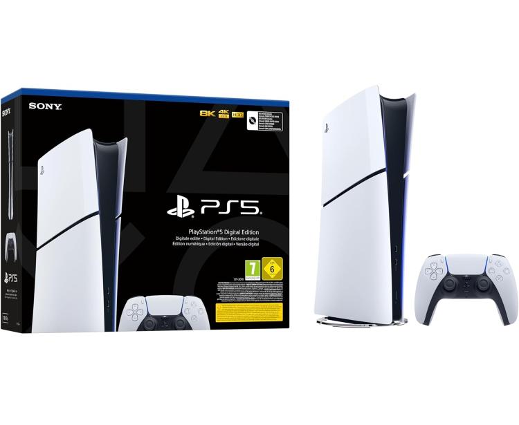 Sony Console Playstation 5 Digital Slim White 1Tb Digitale Ps5 Ssd Bianca Italia