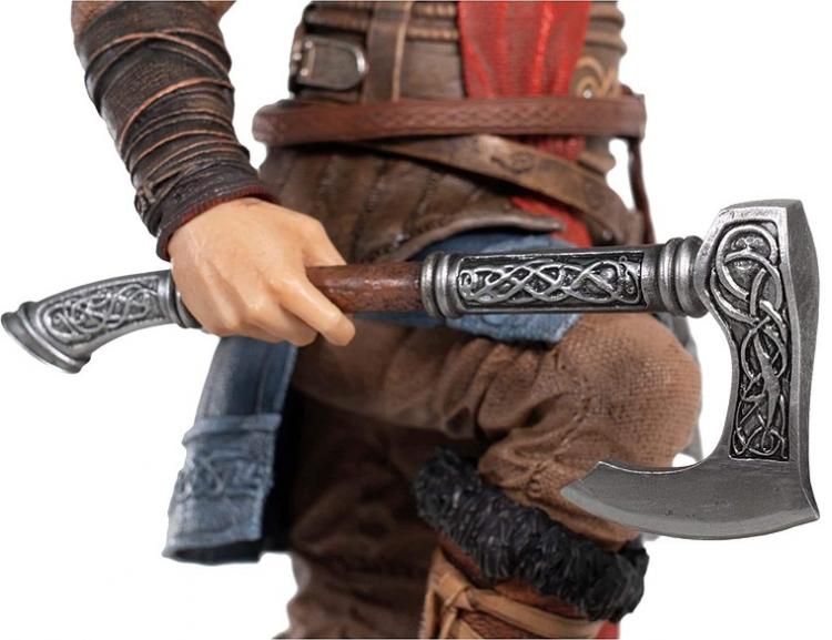 ASSASSIN'S CREED VALHALLA-EIVOR MALE ACTION FIGURE STATUA 30CM NUOVA COLLEZIONE