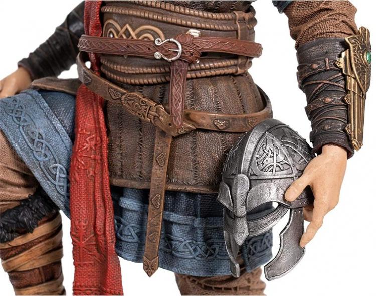 ASSASSIN'S CREED VALHALLA-EIVOR MALE ACTION FIGURE STATUA 30CM NUOVA COLLEZIONE
