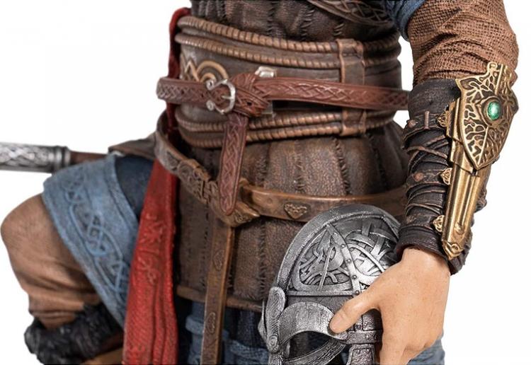 ASSASSIN'S CREED VALHALLA-EIVOR MALE ACTION FIGURE STATUA 30CM NUOVA COLLEZIONE