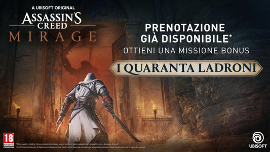 ASSASSIN'S CREED MIRAGE XBOX ONE E SERIE X GIOCO ITALIANO SIGILLATO VIDEOGAME