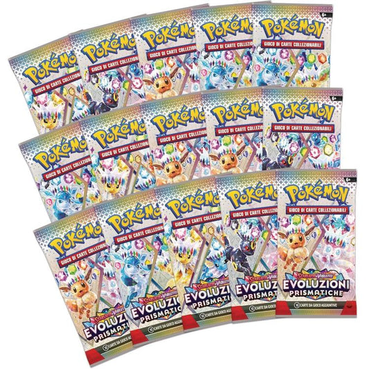 Pokémon - Evoluzioni Prismatiche (Collezione Super Premium) Box Card Tcg Gcc Ita