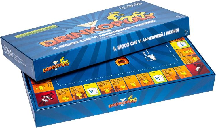 ASMODEE DRINKOPOLI GIOCO DA TAVOLO PER ADULTI 1-69 GIOCATORI 18+ PARTY ITALIANO