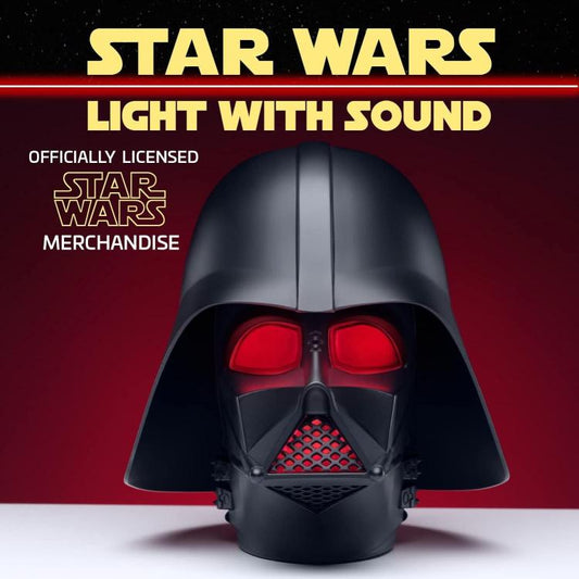 Paladone Lampada Da Tavolo 3D Con Suono Star Wars Darth Vader Light With Sound