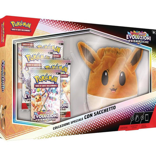 Pokémon - Evoluzioni Prismatiche: Collezione Speciale 5 Buste Con Sacchetto Ita