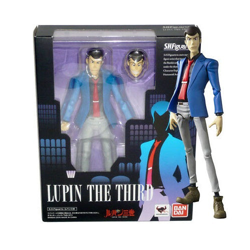 BANDAI SH FIGUARTS : LUPIN III 3rd (LUPIN THE THIRD) TAMASHI ACTION FIGURE 15CM