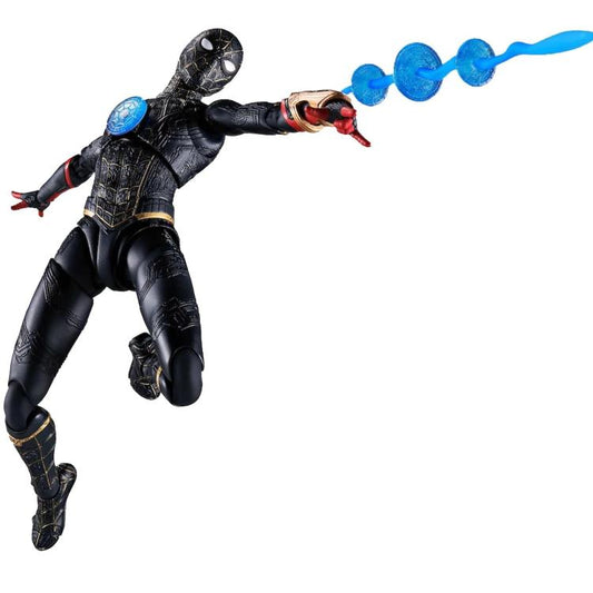 BANDAI SH FIGUARTS: SPIDER-MAN NO WAY HOME BLACK & GOLD SUIT TAMASHI SPECIAL SET