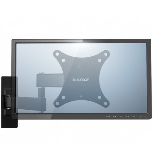 Vultech Lite Staffa Tv Parete Monitor Supporto Snodo Braccio Inclinabile 13"-28"